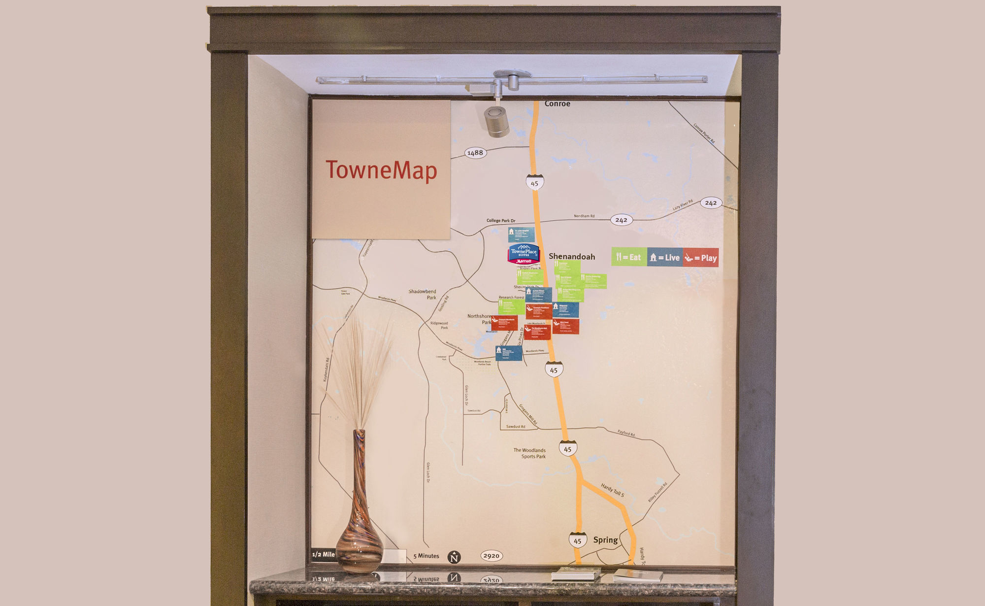 Towneplace Suites Houston North/Shenandoah Extérieur photo